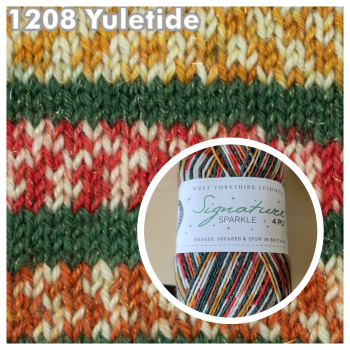 Weihnachtssockenwolle - West Yorkshire Spinner